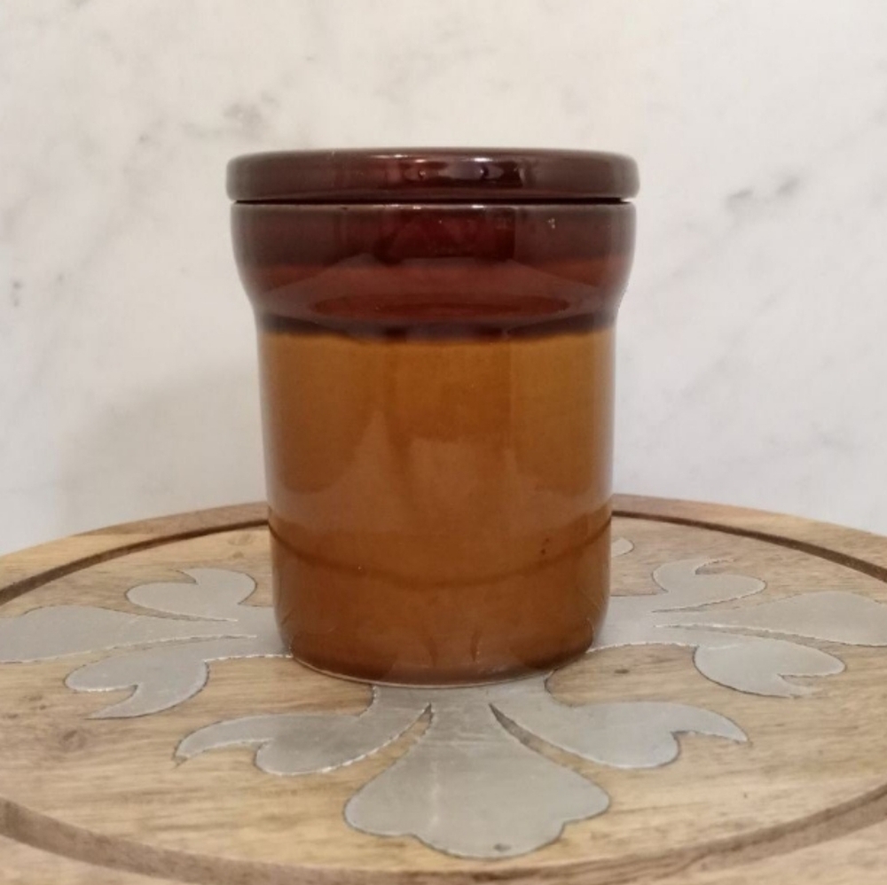 Small Crock With Lid
